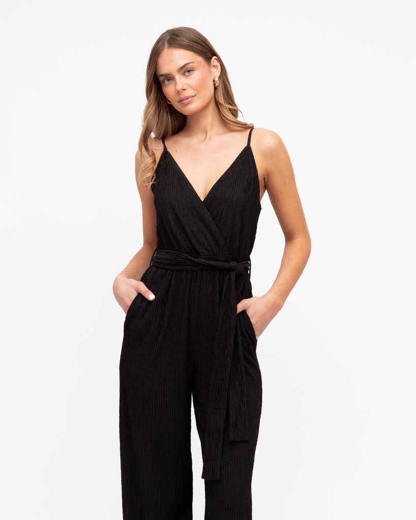 Glamour Jumpsuit Black Jumpsuits Ebby and I   