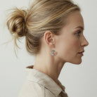 Gum Nuts Ellis Rowan Pagoda Hoop Earring Earrings Moe Moe