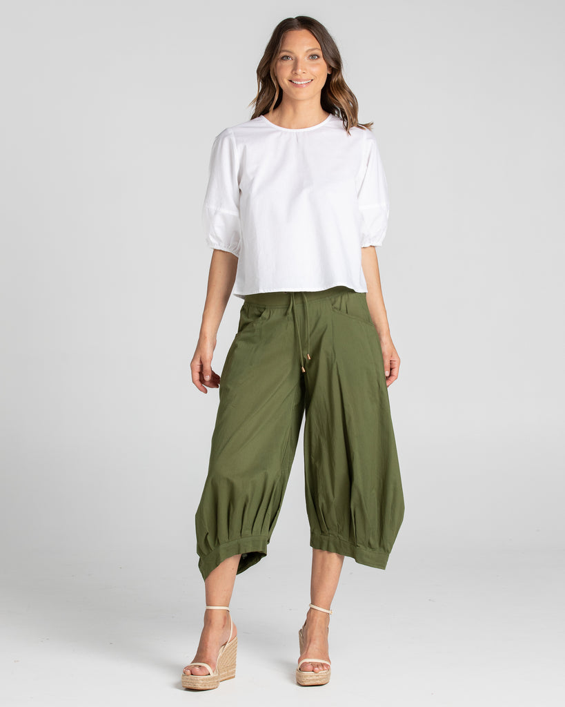 Guru Pant Basic Khaki Green Bottoms Boom Shankar 18  