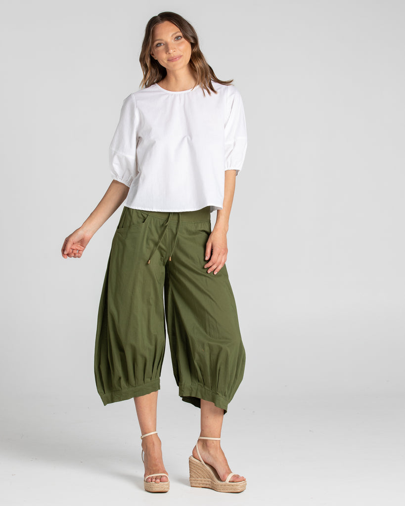 Guru Pant Basic Khaki Green Bottoms Boom Shankar   