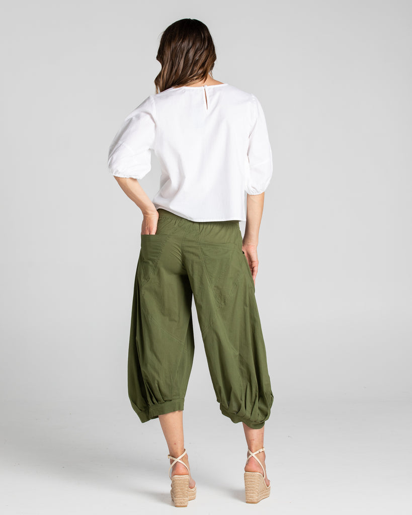 Guru Pant Basic Khaki Green Bottoms Boom Shankar   