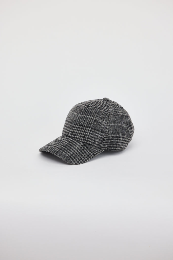 Porter Cap Grey Plaid Hats & Millinery Holiday Trading