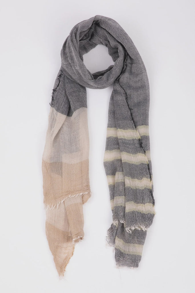 Odessa Scarf Charcoal Scarves and Sarongs Holiday Trading
