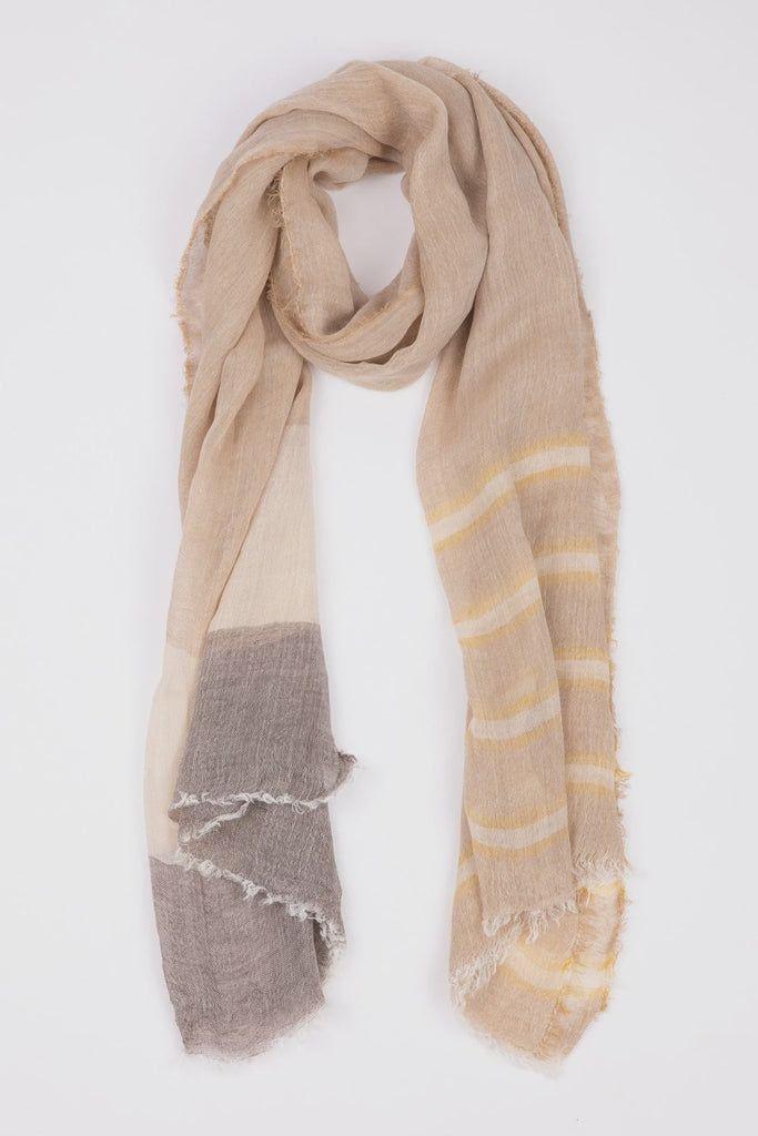 Odessa Scarf Taupe Scarves and Sarongs Holiday Trading
