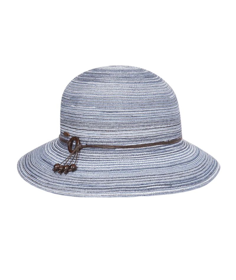 Ladies Short Brim Hat Sophia Denim Hats & Millinery Kooringal