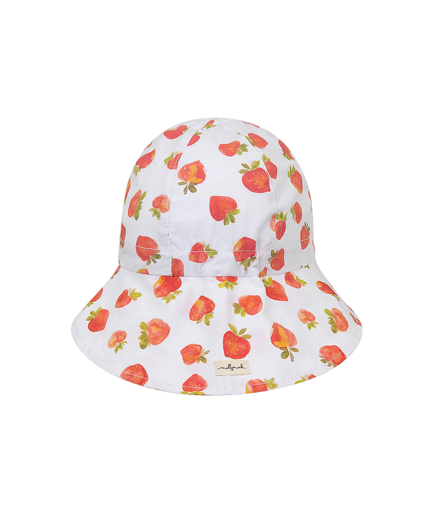 Alva Baby Girls Legionnaire White Kids Hats Baby Millymook   