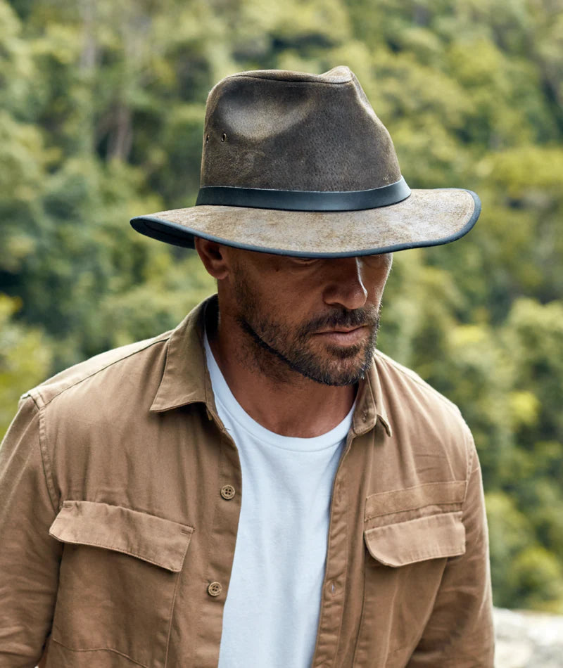 Mens Drover Canungra V2 Olive Mens Hats Kooringal   