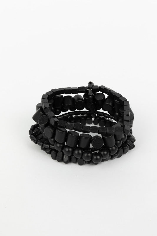 Belbora Stack Bracelet Black Bracelets and Bangles Holiday Trading