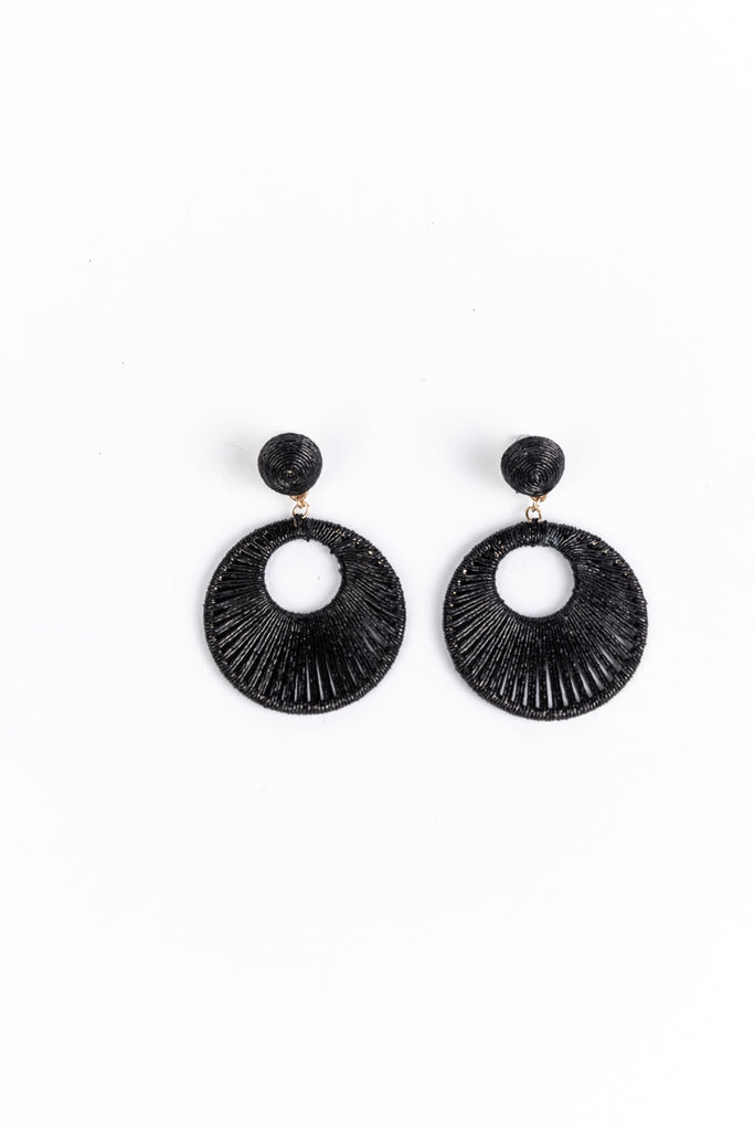 Orana Earrings Black Earrings Holiday Trading   