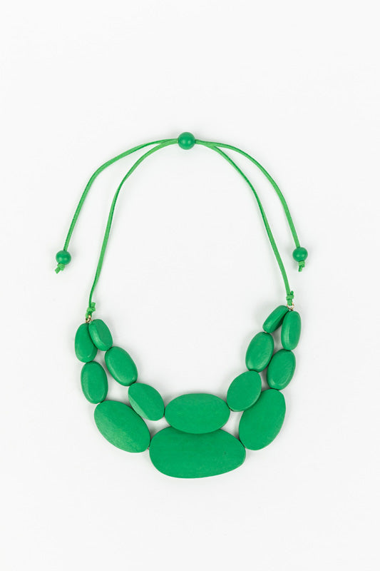 Kendra Necklace	Green Necklaces Holiday Trading   