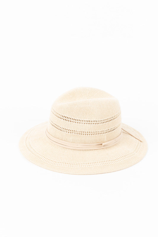 Fletcher Hat Beige Hats & Millinery Holiday Trading   