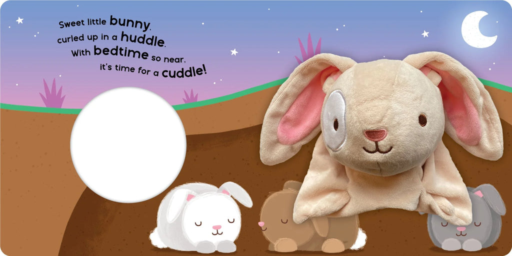Hand Puppet Book Cuddle Time Bunny - Global Free Style