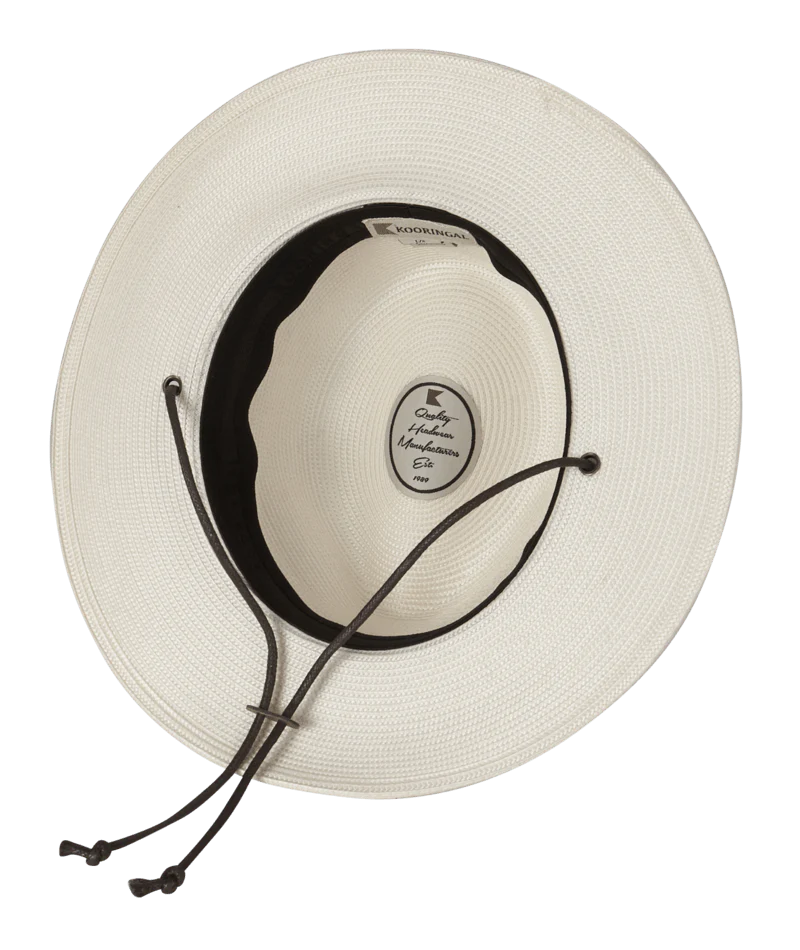 Mens Safari Hat Hamilton Ivory Hats & Millinery Kooringal