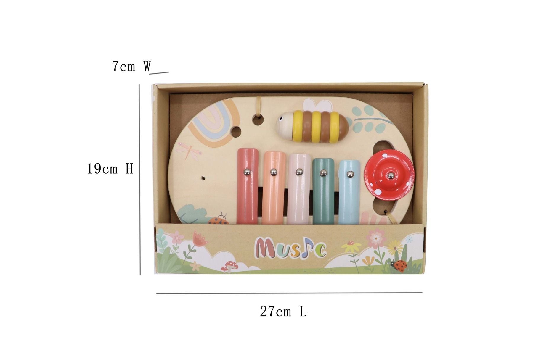 Wooden Happy Spring Music Activity Set Gifts and Accessories ToysLink