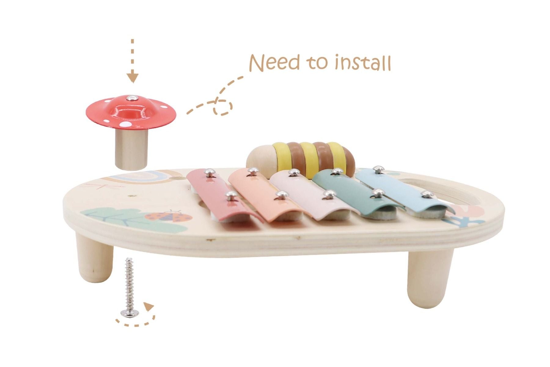 Wooden Happy Spring Music Activity Set Gifts and Accessories ToysLink