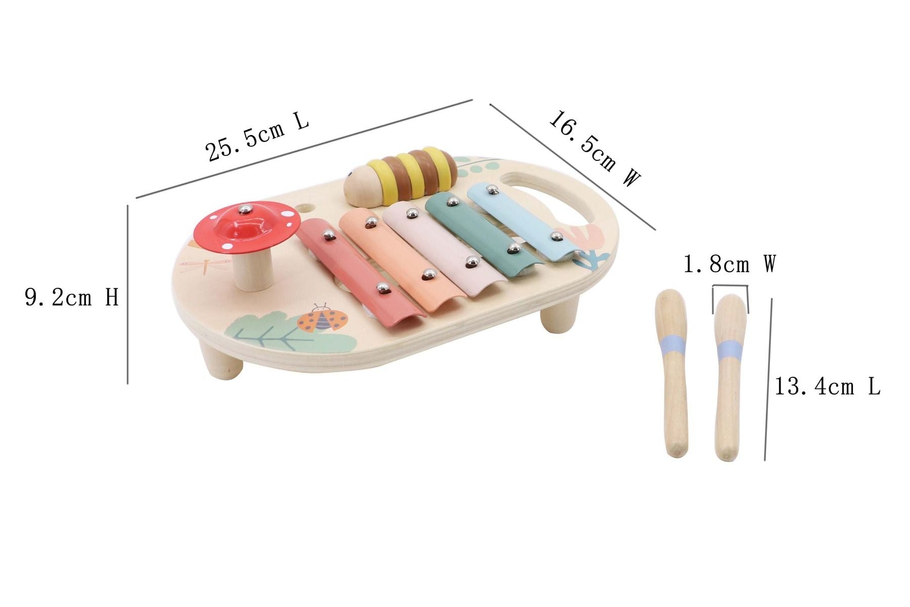 Wooden Happy Spring Music Activity Set Gifts and Accessories ToysLink