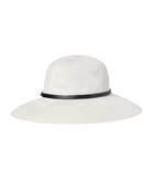 Womens Wide Brim Leslie Off White Hats & Millinery Kooringal