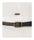 Womens Wide Brim Leslie Off White Hats & Millinery Kooringal