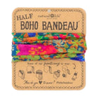 Boho Bandeau Half Blue/Pink Daisies Bandeau Natural Life