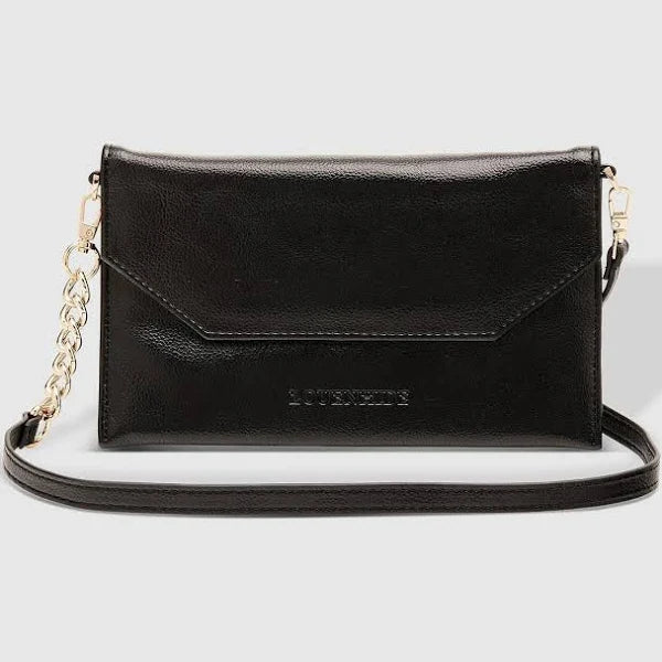 Hannah Crossbody Bag Black Bags and Purses Louenhide   