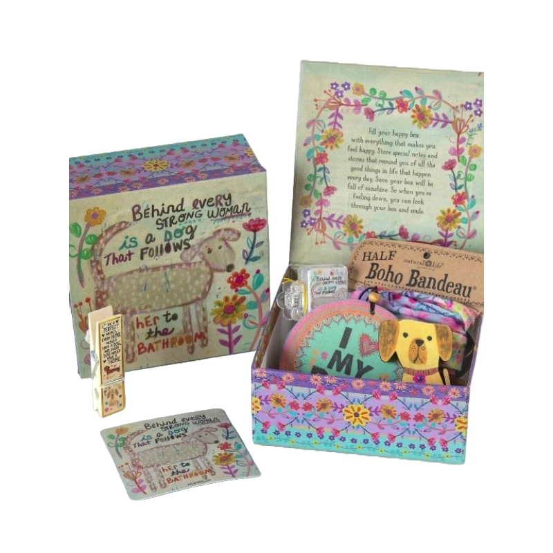 Happy Box Behind Every Strong Woman Gifts and Accessories Natural Life