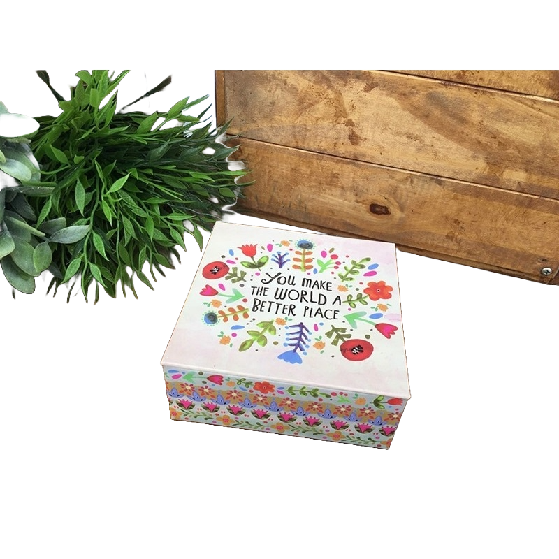 Happy Box You Make The World Better Gifts and Accessories Natural Life