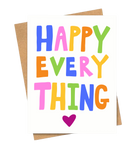 Happy Everything Cards and Wrap Friends of Henry Paper Co