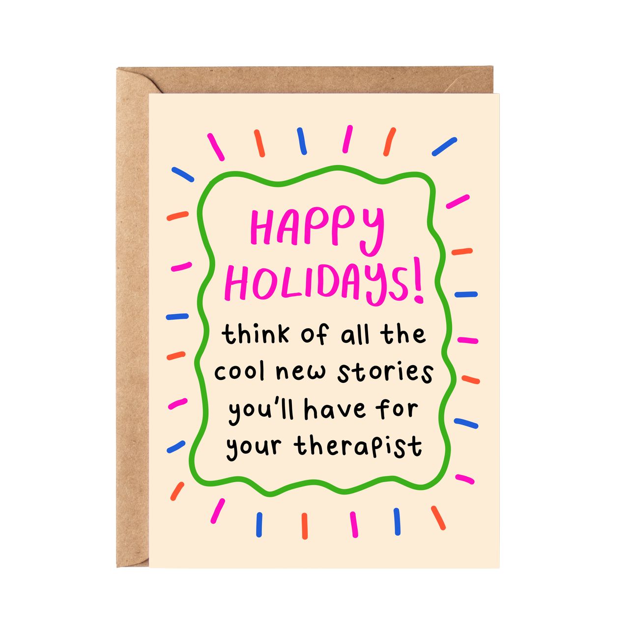 Happy Holidays Cards and Wrap Friends of Henry Paper Co