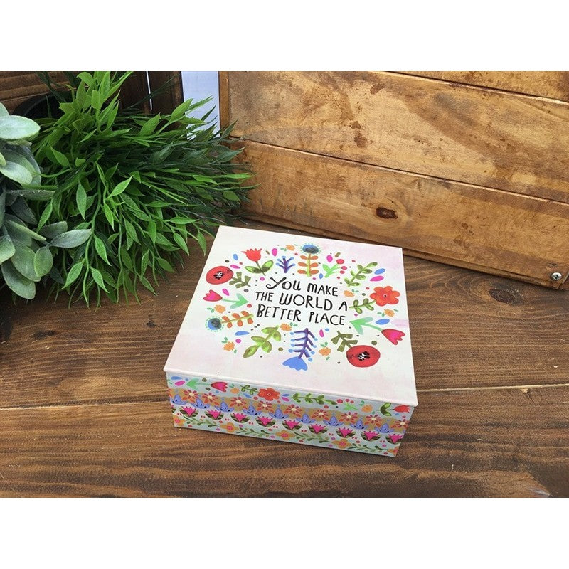 Happy Box You Make The World Better Gifts and Accessories Natural Life
