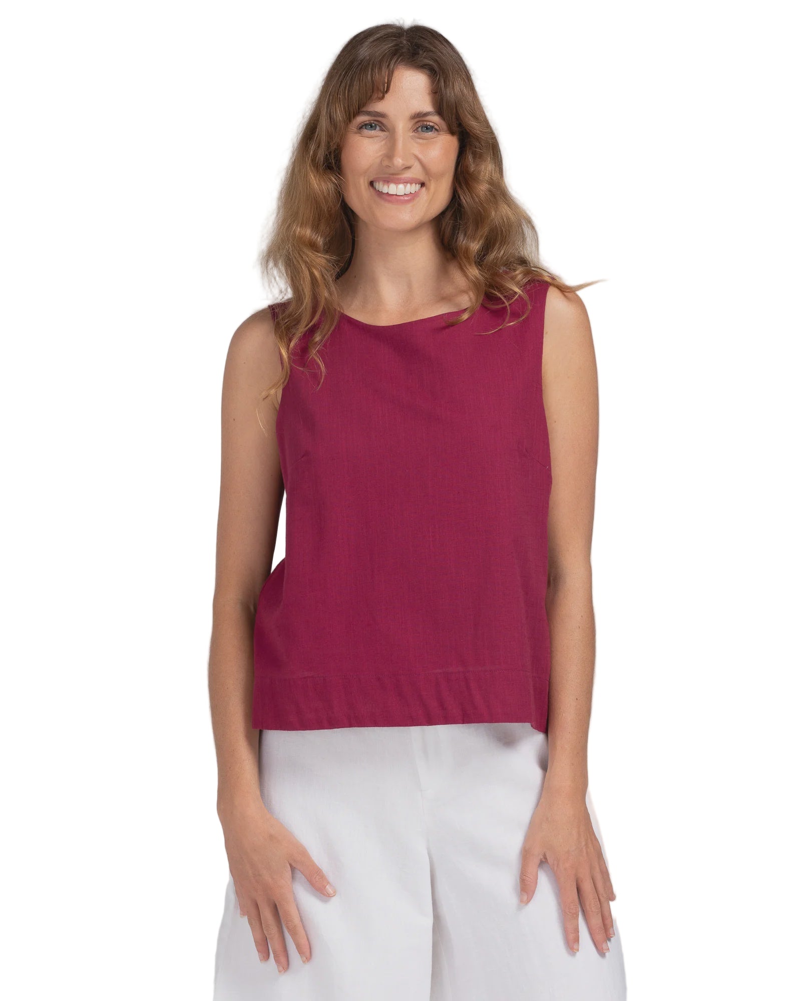 Hara Top - Deep Magenta Tops Boom Shankar 4