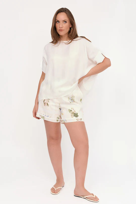 Haven Botanical Belle Short Print Bottoms Adorne