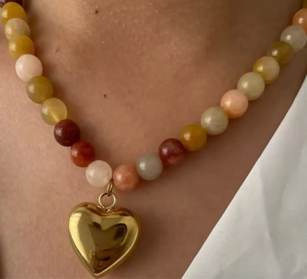 Heart of Beads Necklace Necklaces Denvi