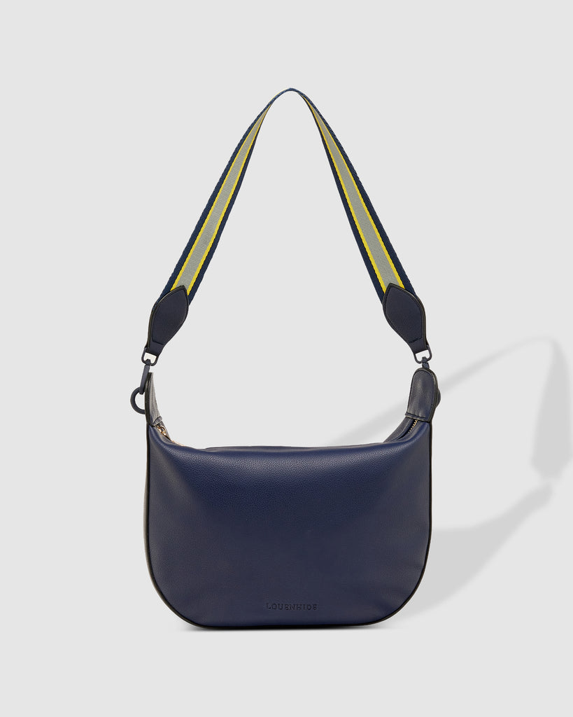 Helena Shoulder Bag Navy Bags and Purses Louenhide   