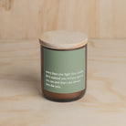 Heartfelt Quote Candle - always here for you Gifts and Accessories Commonfolk