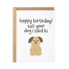 Hi To Your Dog Cards and Wrap Friends of Henry Paper Co
