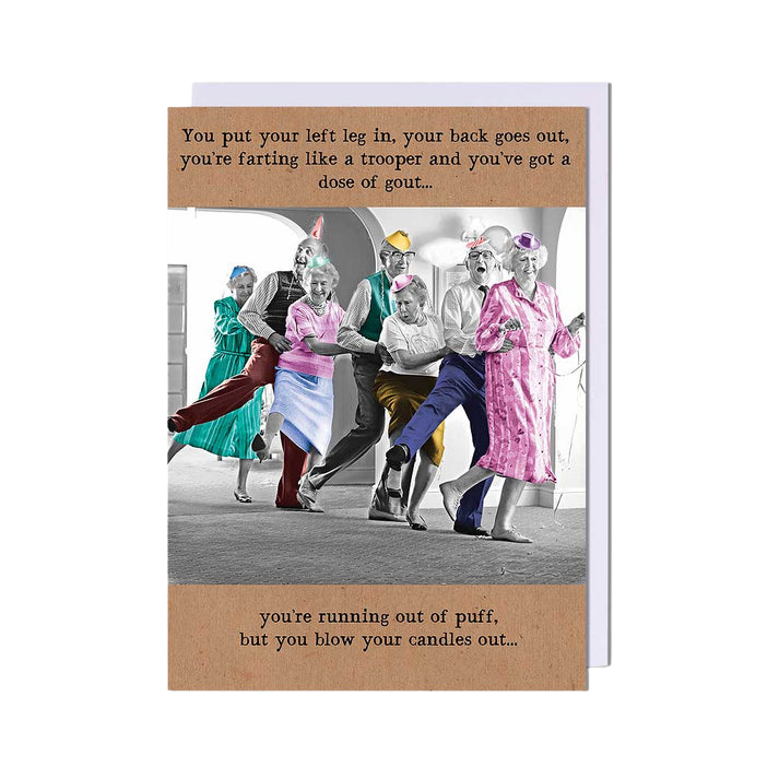 Hokey Cokey Birthday Card Cards and Wrap Waterlyn