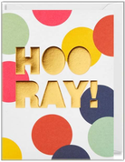 Hooray Mini Card Cards and Wrap Waterlyn