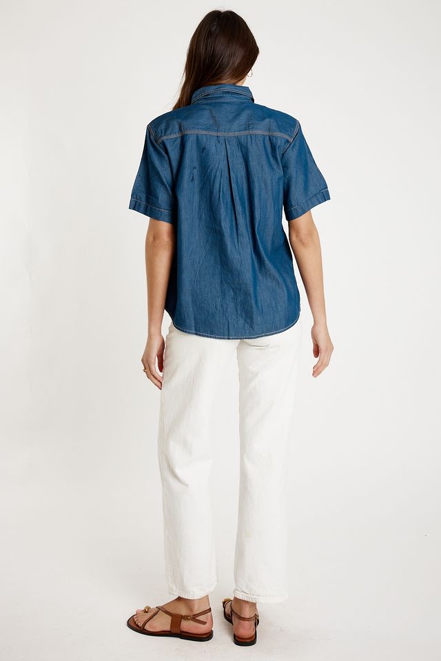 Arizona Shirt Dark Tops Ibisa