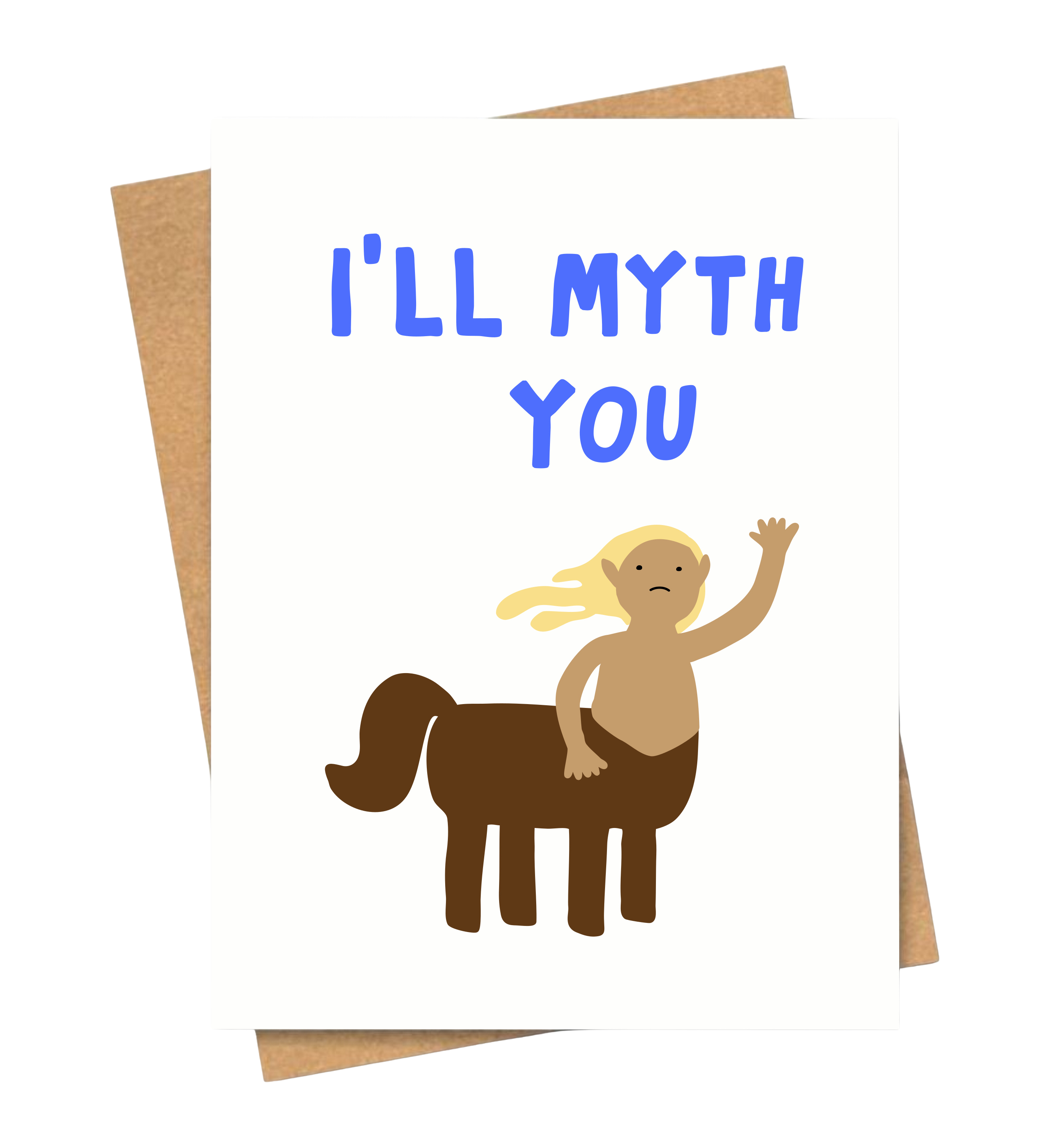 I'll Myth You Cards and Wrap Friends of Henry Paper Co