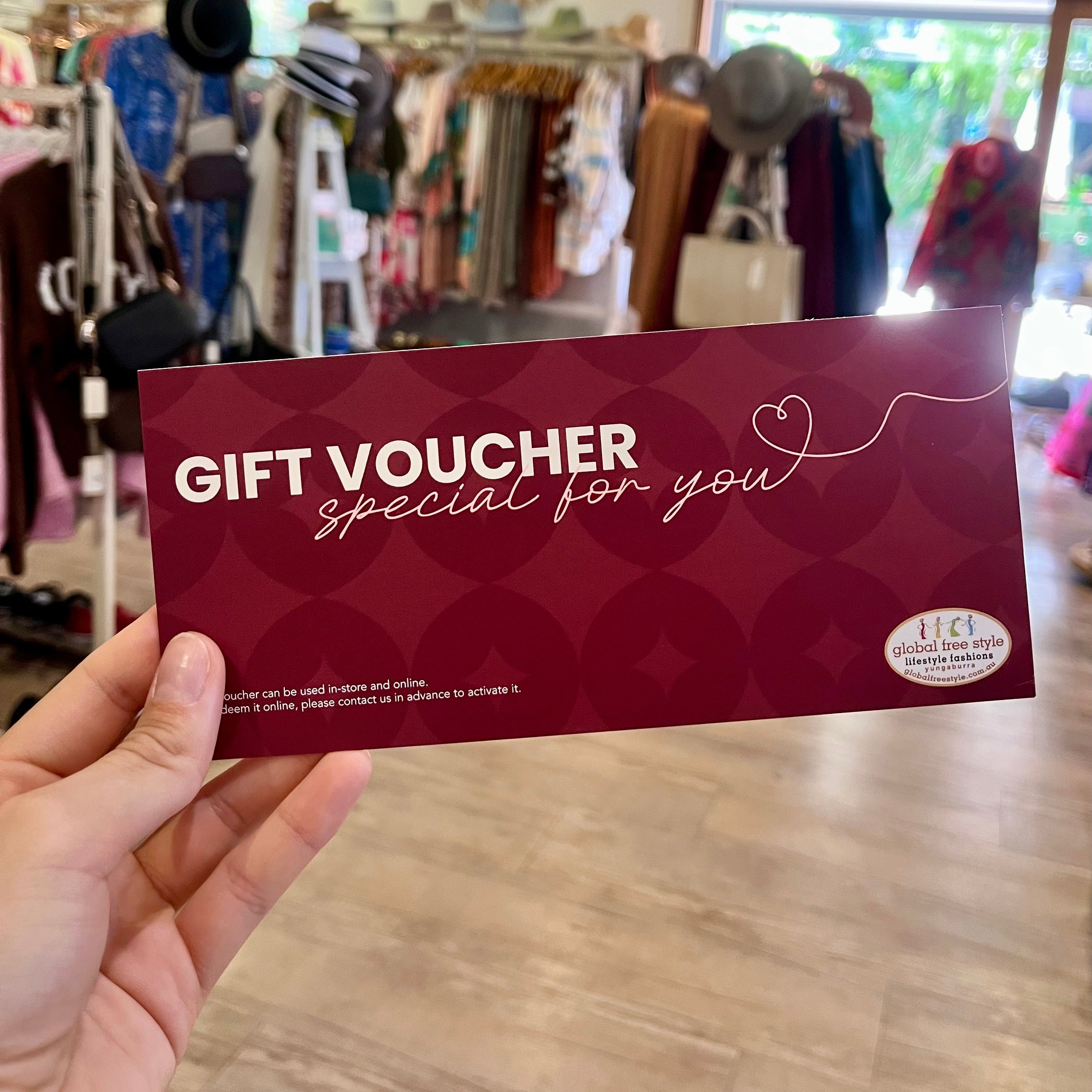 Global Free Style Gift Card Gifts and Accessories Global Free Style