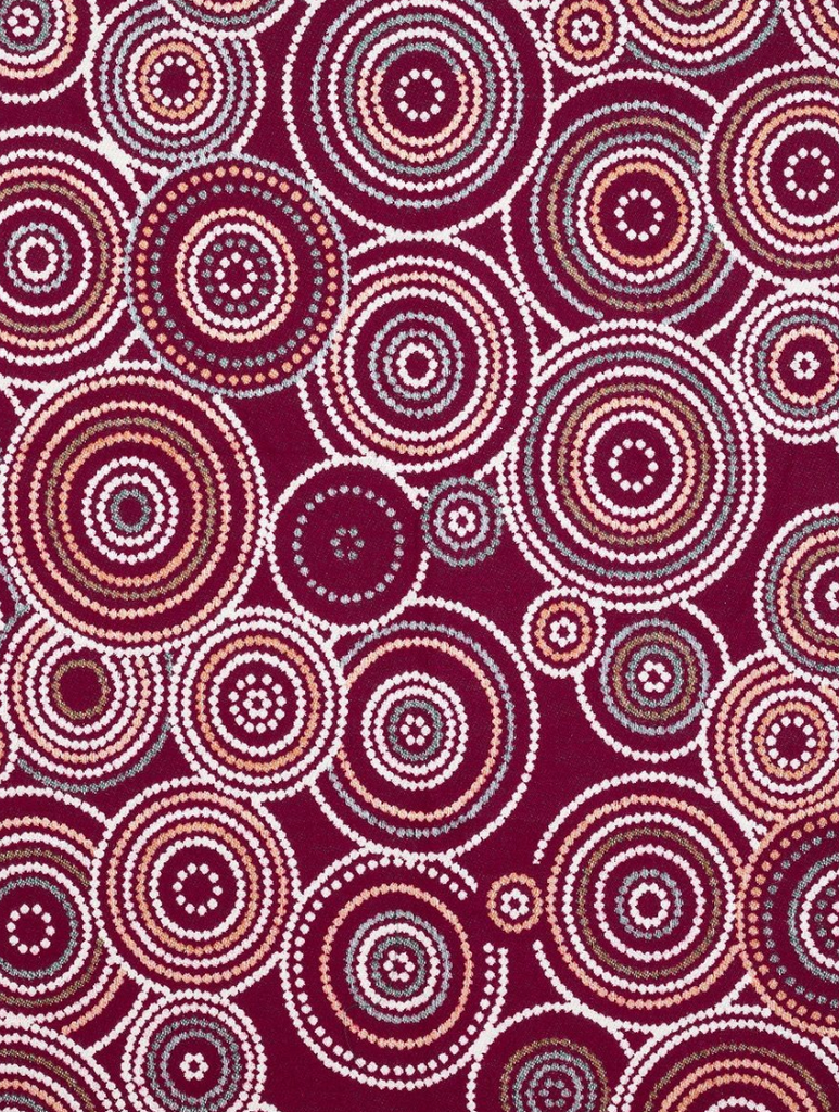 Scarf SC2425-1 Wine Scarves and Sarongs Ivys