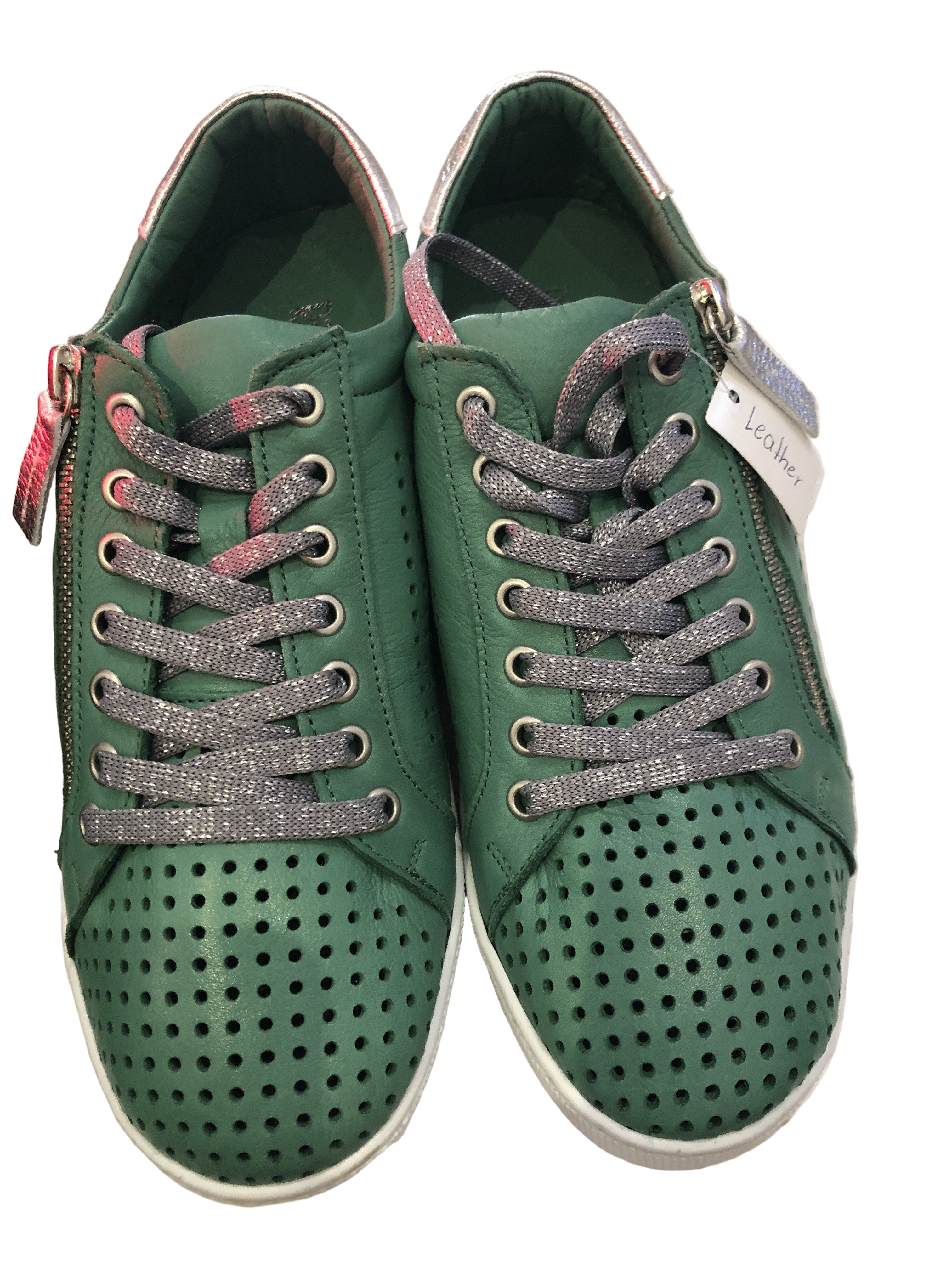 Temple Shoe Green Gold Shoes Rilassare 39