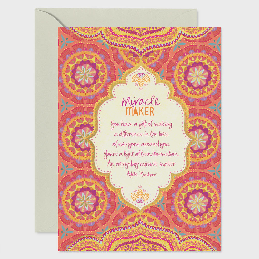 Intrinsic Miracle Maker Greeting Card Cards and Wrap Intrinsic