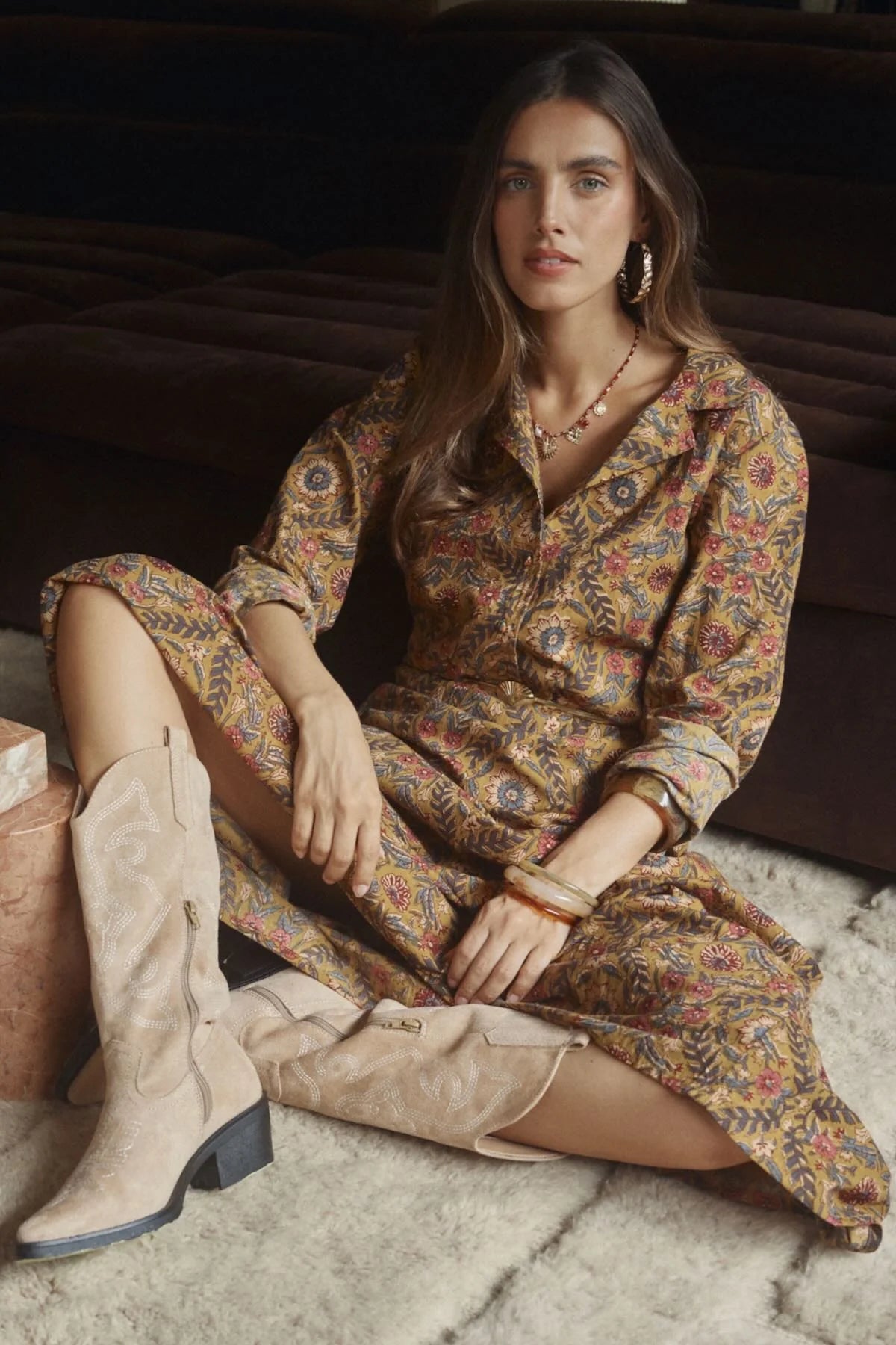 Isla Dress Spice Dresses MahaShe