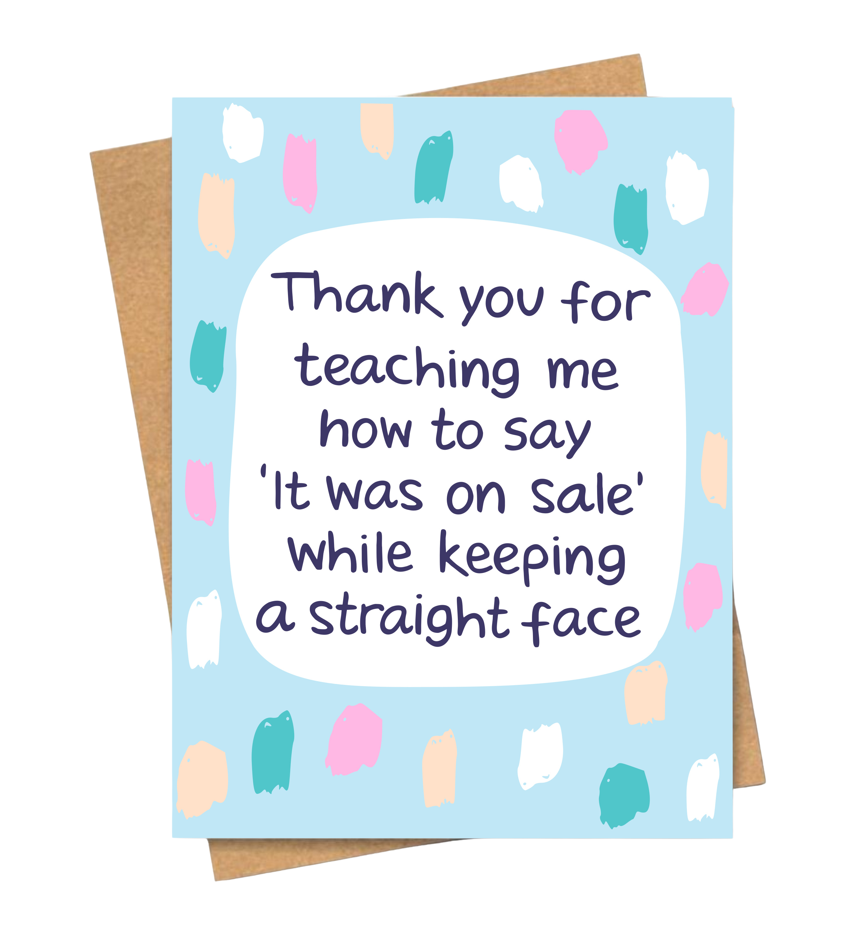 It Was on Sale Cards and Wrap Friends of Henry Paper Co
