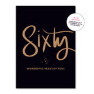 Sixty Greeting Card Greeting Card Cards and Wrap Just Smitten