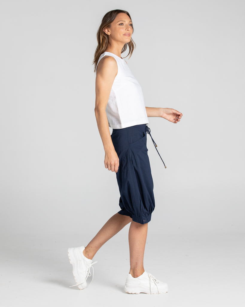 Jada Short Basic Navy Bottoms Boom Shankar   