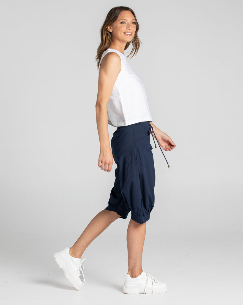 Jada Short Basic Navy Bottoms Boom Shankar   