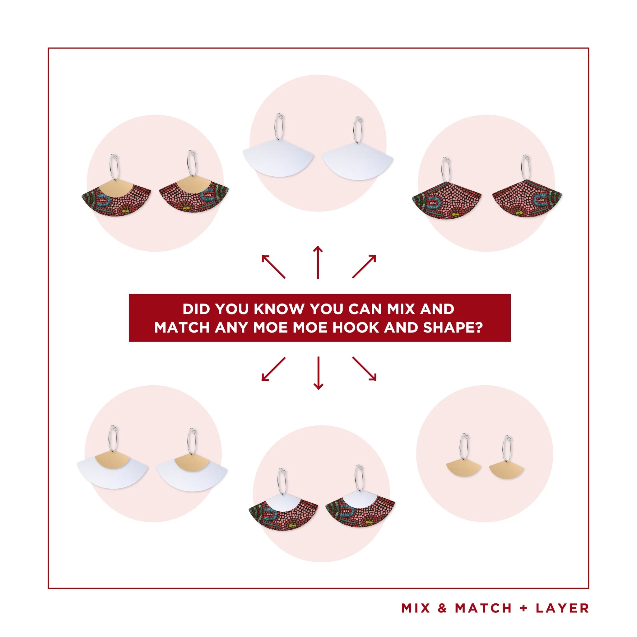 Jellurgal Generations Pagoda Hoop Earring Earrings Moe Moe