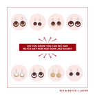 Jellurgal Generations Three Circle Hoop Earring Earrings Moe Moe